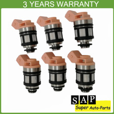 6X Inyector de combustible para camioneta Nissan Pathfinder Quest D21 3,0 L 16600-88G10 JS20-1
