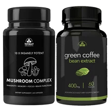 Mushroom Complex Immune Health Green Coffee Bean Extract Weight Loss Supplements