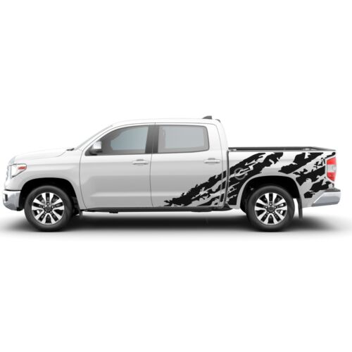 Side shred graphics stickers decal compatible with Toyota Tundra - Picture 14 of 15