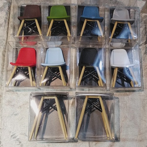 1/12 Miniature SET of 8 chairs 2 tables FedEx Doll Figure NEW - Picture 24 of 24