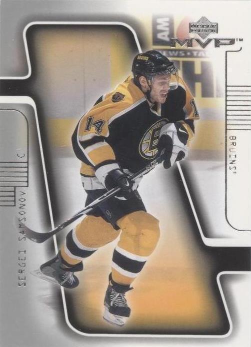 2001-02 Upper Deck MVP - Sergei Samsonov #14 - 1 of 1