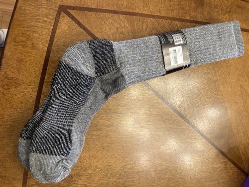 2 Pairs Mens 70% Wool Stone Mountain Crew Socks Sz. Large 10-13 Free Ship #6 - Bild 4 von 4