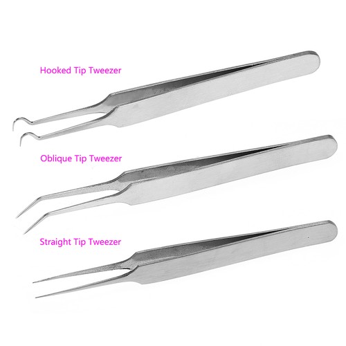 Stainless Steel Acne Blackhead Removal Tweezer Beauty Nipper Makeup Tool (Ho  - Picture 7 of 15
