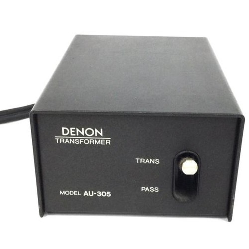 Denon AU-305 Step Up Transformer USED - Picture 5 of 7