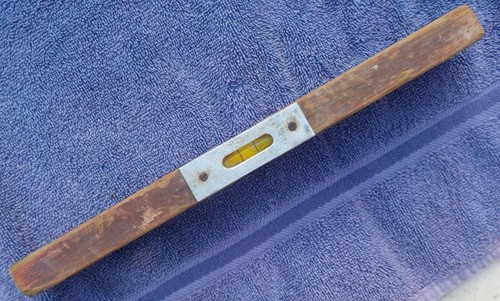 Antique Wooden Level Made In U. S. A 12 Inches Long - Picture 2 of 4