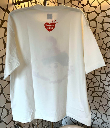 Human Made x Keiko Sootome T-Shirt XX29TE006 White XL size Call Me Sneak Red New - Picture 2 of 8