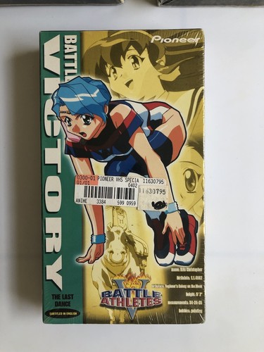 SEALED 97-98’ Battle Athletes Victory VHS HUMAN RACE LAST DANCE TRAGEDY TRIUMPH - Picture 4 of 20