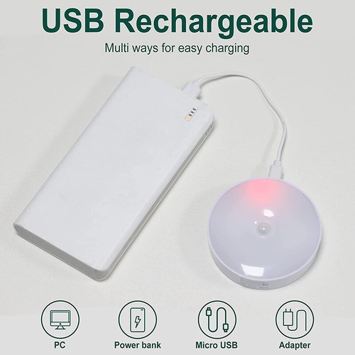 Motion Sensor LED Night Light Battery Powered Closet Cabinet Wall Cabinet 2025 - Picture 7 of 12