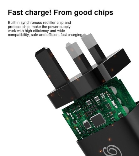 Cargador Rápido Usb-C Adaptador Corriente 20W Enchufe Para IPHONE 16 Pro Max 15 - Imagen 12 de 25