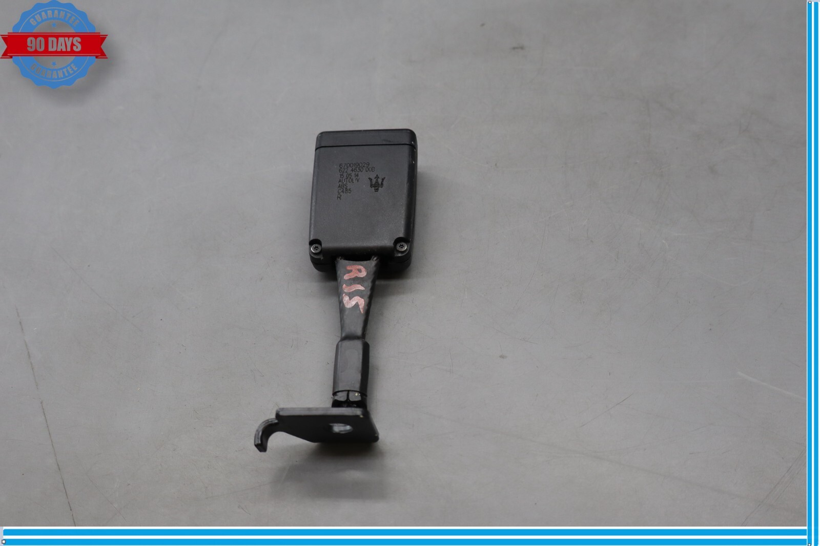 Maserati Quattroporte 2014-2022 Rear Right Seat belt buckle Black