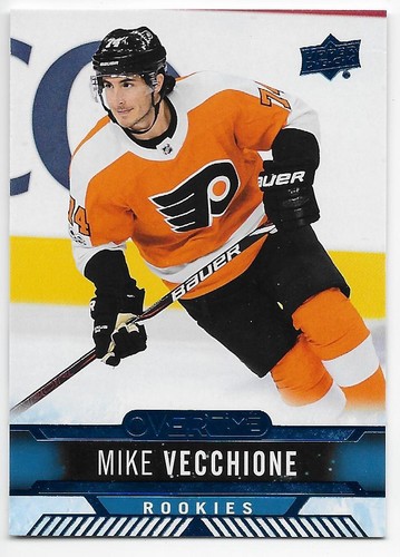 17/18 UPPER DECK OVERTIME BLUE PARALLEL Hockey (#1-180) U-Pick From List - Picture 40 of 68