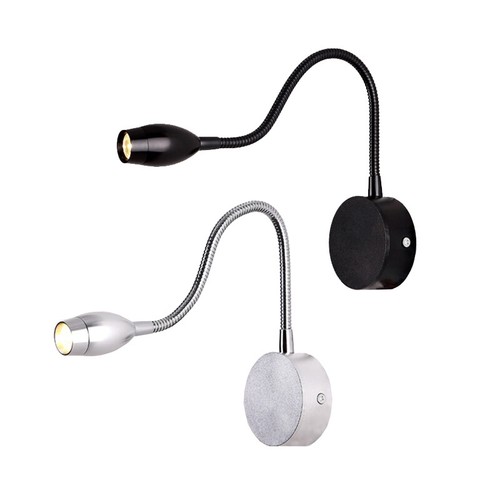 Soft Pipe 3W LED Wall Sconces Bedside Light Picture Lamp Fixture Cabinet Bedroom - Picture 2 of 14