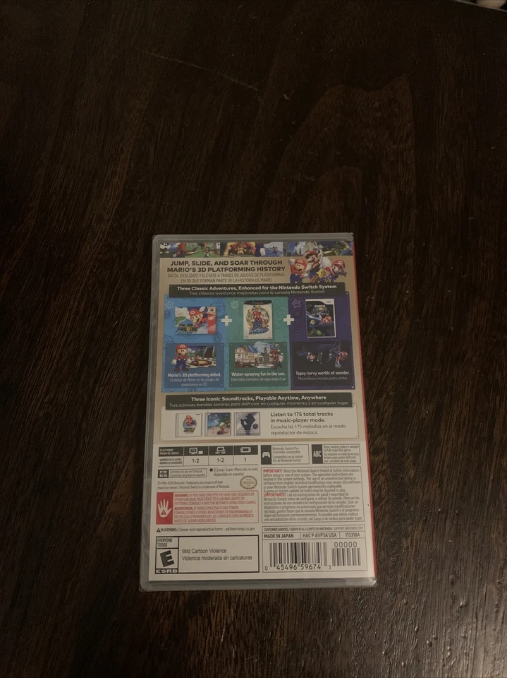 Nintendo Switch Super Mario 3D All Stars Sealed Copy *Brand New* - Image 2 of 2