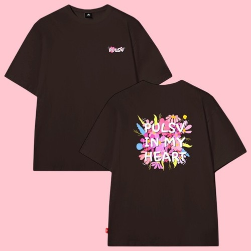 PULSV 2025 Flower T-Shirts Unisex Badminton Tee Sports Casual Top OverFit NWT - Picture 3 of 11