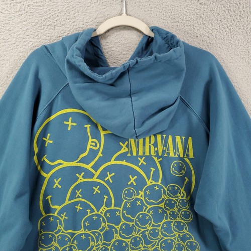 Torrid Nirvana Hoodie Damen 4X Full Zip Band Grunge Rarität Smiley Sweatshirt - Bild 8 von 10