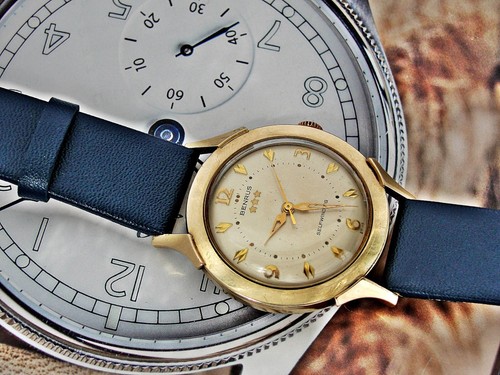 Nice Benrus Selfwinding automatic watch from the 1950s. - Picture 4 of 24