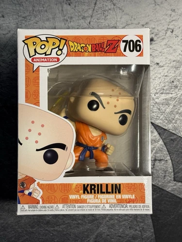Funko POP! Dragon Ball Z - Krilin (con disco Destructo) - (animación) - #706 