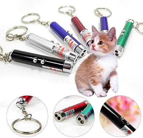 Cat Toys Laser Pointer Teaser Flashlight Funny Dog Pet Light LED Infrared US - Bild 30 von 30
