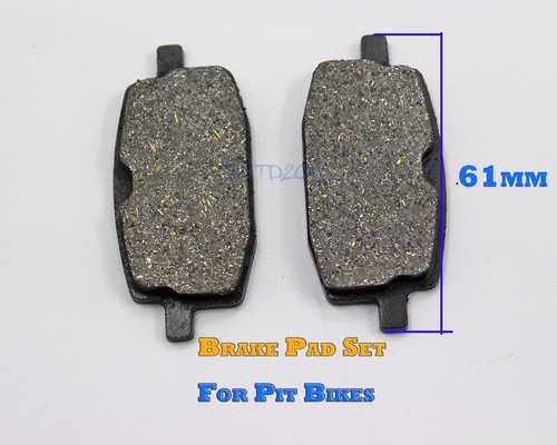 Front Rear Brake Caliper Pads 50 110 125cc 140cc 250cc ATV Quad Buggy Dirt Bikes - Picture 5 of 10
