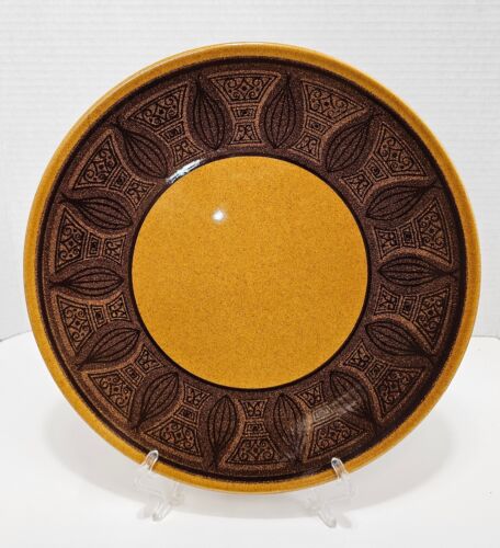 De Colección Taylor Smith Ironstone MCM ATOMIC ONION Plato de Cena Marrón Repuesto 10.25