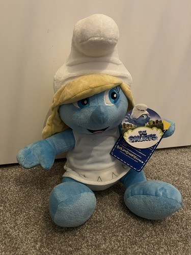 Build A Bear Workshop Schlümpfe Schlumpfine Plüschtier Stofftier Neu mit Etikett Brandneu mit Etikett