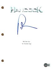 Peter Berg Signed Autograph Hancock Full Movie Script Screenplay Beckett COA Peter Berg Signed Autograph Hancock Full Movie Script Screenplay Beckett COA