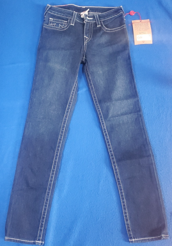 True Religion Girls Casey Denim Jeans Pants Girls Youth Size 12 New With Tags