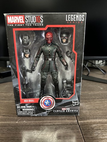 Marvel Studios: Red Skull The First Ten Years Marvel Legends  Action Figure NEW - Picture 1 of 2