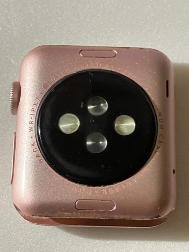 Apple Watch Series 1 38mm Rose Gold Aluminum Parts Repair Not Working - Picture 2 of 3