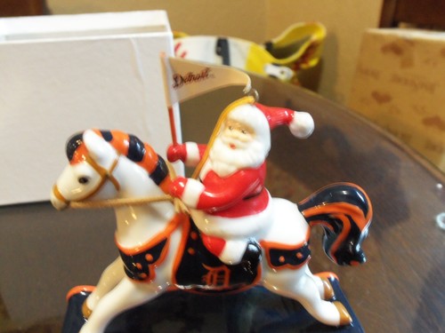 DANBURY MINT 2008 DETROIT TIGERS CHRISTMAS ORNAMENT MIB WITH COA - Picture 9 of 11