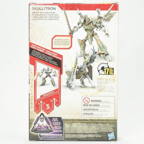2016 TRANSFORMERS THE LAST KNIGHT SKULLITRON TOYS R US EXCLUSIVE PREMIER EDITION - Picture 2 of 3