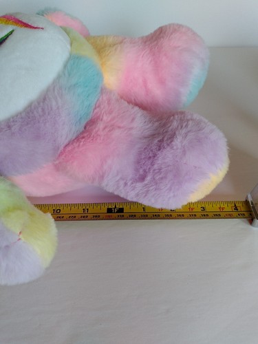 Kids Care Bears Regenbogenherz 15 Zoll Plüsch Zweisamkeit Stofftier Spielzeug Geschenk EG - Bild 8 von 9