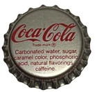 Silver Original Coca-Cola Bottle Caps