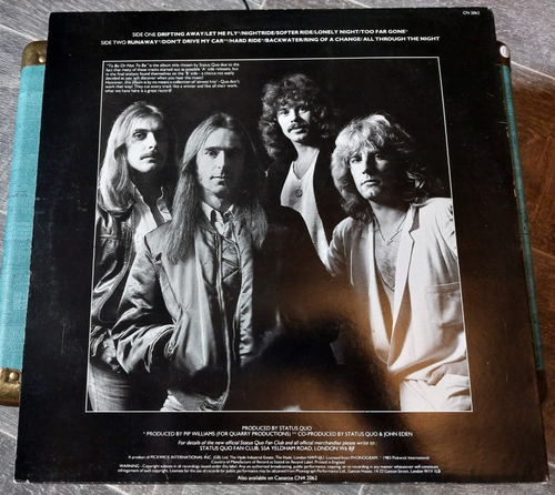 Status Quo - To Be Or Not To Be - 12" Vinyl LP Comp - CN2062 1983 - Picture 2 of 4