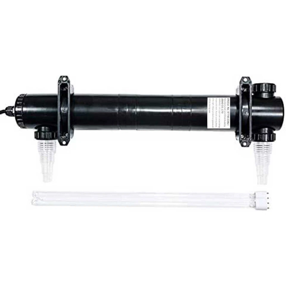 Nuevo Jebao PU-55 Koi Estanque Acuario Esterilizador UV Clarificador 55W Foto 2 de 4