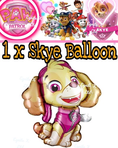 PAW PATROL Party Supplies Girls Children Birthday Decorations Tableware Balloons - Picture 32 of 41