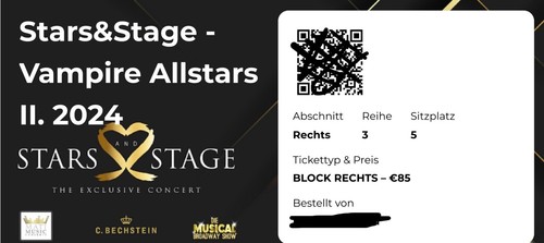 Stars﹠Stage - Vampire Allstars II. 2024 u.a.mit Mathias Edenborn, Kristin Backes - Bild 2 von 2