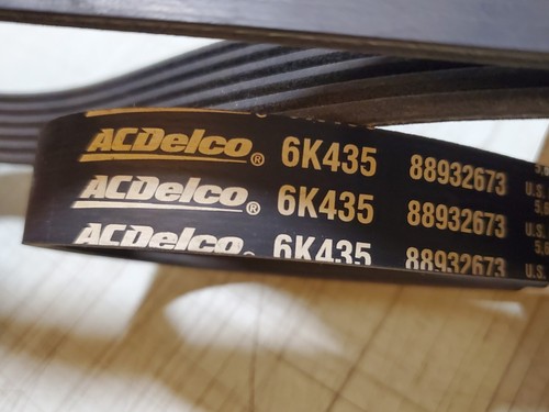 Cinturón Serpentine Original GM ACDelco 88932673 OEM 6K435 NUEVO - Imagen 3 de 3
