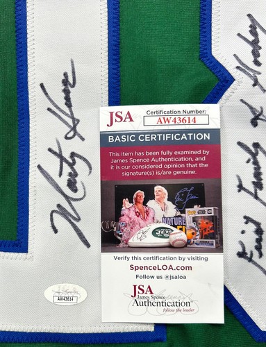 Marty Howe Signed Custom Jersey Inscribed "1st Family Of Hockey" (JSA) - Picture 5 of 6