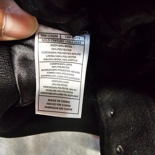 NWT Mitchell & Ness Golden State Warriors Wool Varsity Letterman Jacket XL $225 - Picture 12 of 15