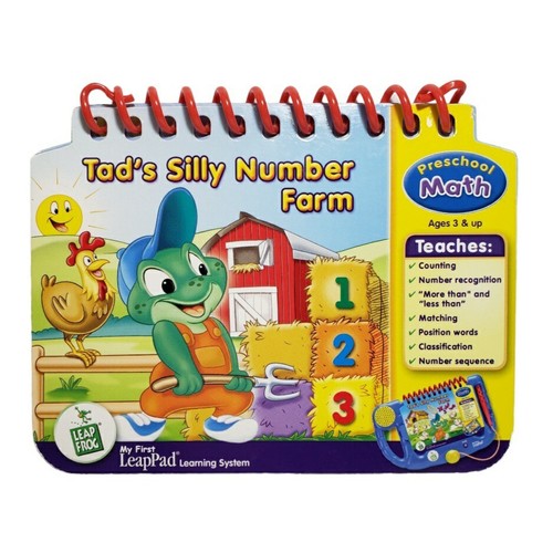 My First LeapPad Tad's Silly Number Farm Interactive Book And Cartridge Combo - Picture 2 of 9