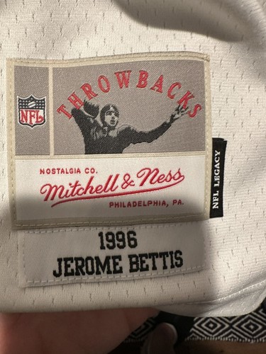 Pittsburgh Steelers Mitchell and Ness NFL Legacy Ed Split Jersey sz 3XL Bettis36 - Picture 3 of 5