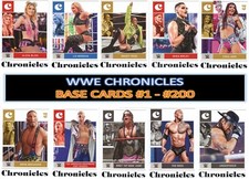 Panini WWE Chronicles 2022 - Chronicle Base cards #1 to #200