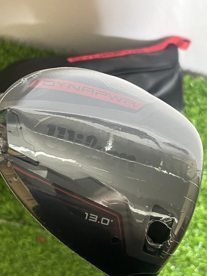 WILSON DYNAPWR DRIVER 13 DEGREE HEADCOVER/EVENFLOW RIPTIDE REGULAR 5.5 50 New - Image 3 of 4