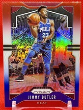 Jimmy Butler 2019-20 Panini Prizm Basketball Red White Blue #246 76ers Heat