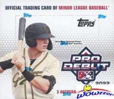 2022 Topps Pro Debut Factory Sealed HTA JUMBO Hobby Box- 3 AUTOS!