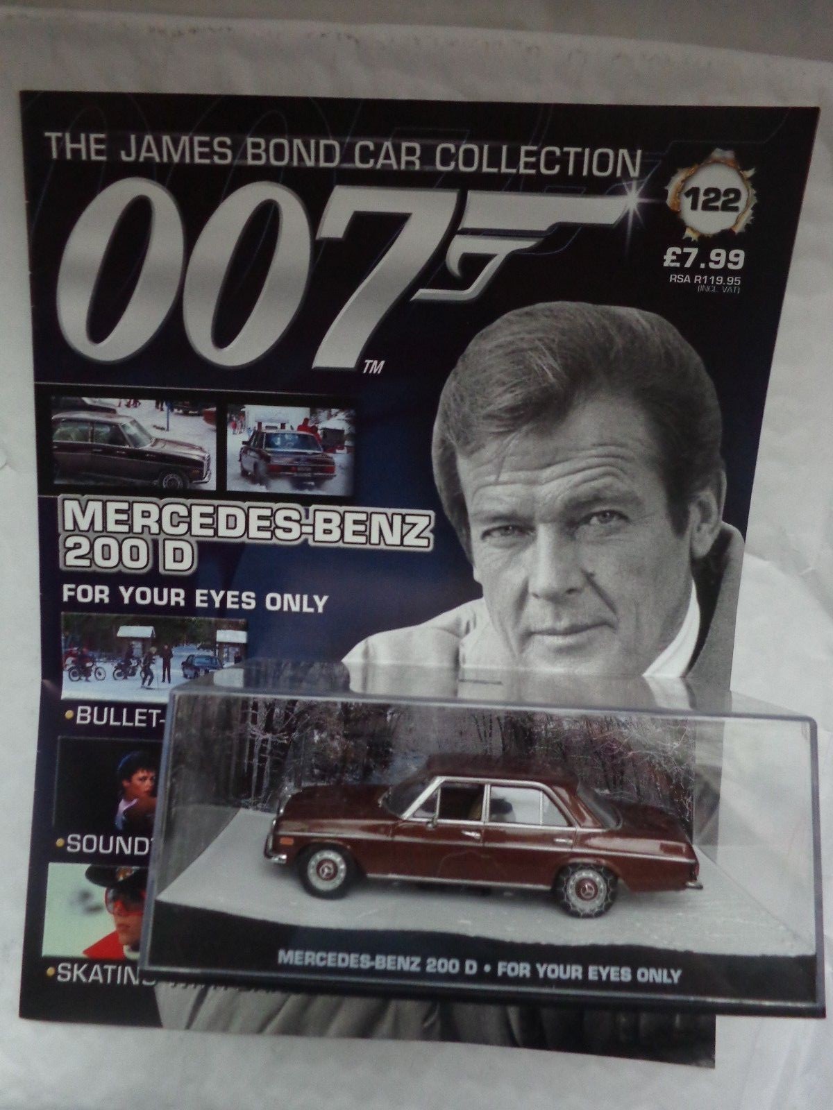 James Bond 007 Coche Colección-Mercedes Benz 200 D-solo para tus ojos 122 James James James Bond 007 Coche Colección-Mercedes Benz 200 D-solo para tus ojos 122 El ultimo 2018