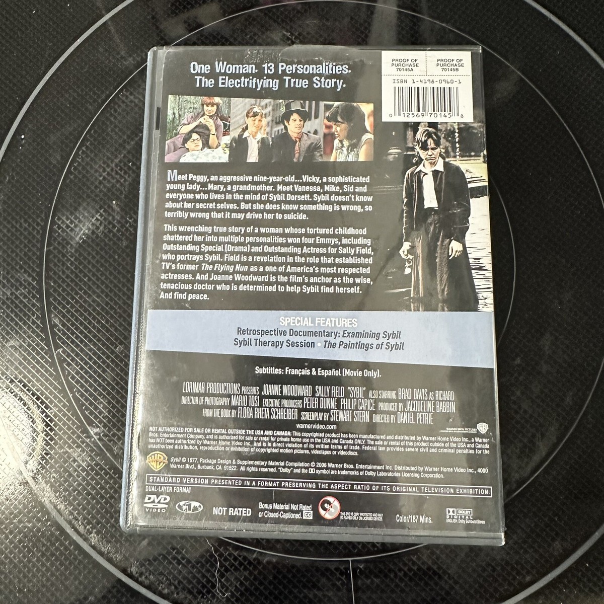 Sybil DVD Movie (1976) 30th Anniversary 2 disc Special