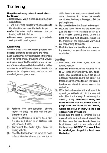Yamaha OWNER’S/OPERATOR’S MANUAL Book Guide 2024 Yamaha Boat 255XD - Picture 13 of 24