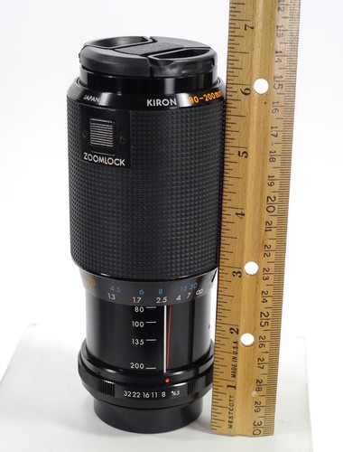 Teleobjetivo macro Kiron Kino Precision 80-200 mm F/4,5 - montaje P/K - todas las tapas - Imagen 7 de 7